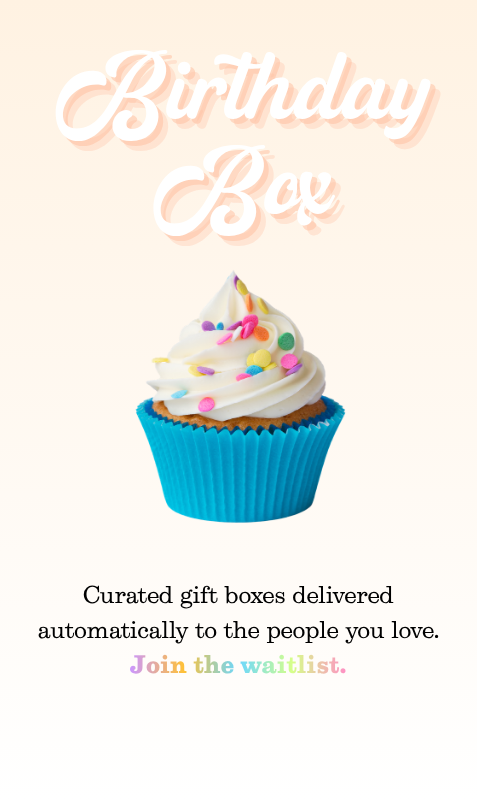 curated birthday gift box subscription membership happy birthday
